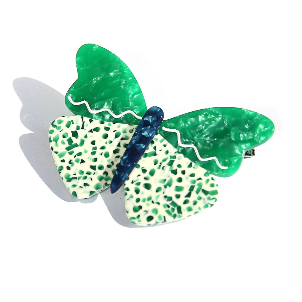 Terrazzo Butterfly Clip