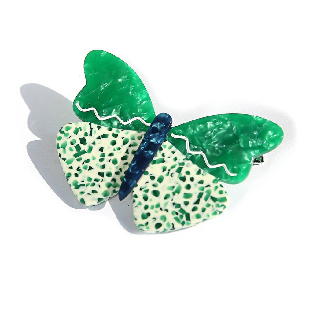 Terrazzo Butterfly Clip
