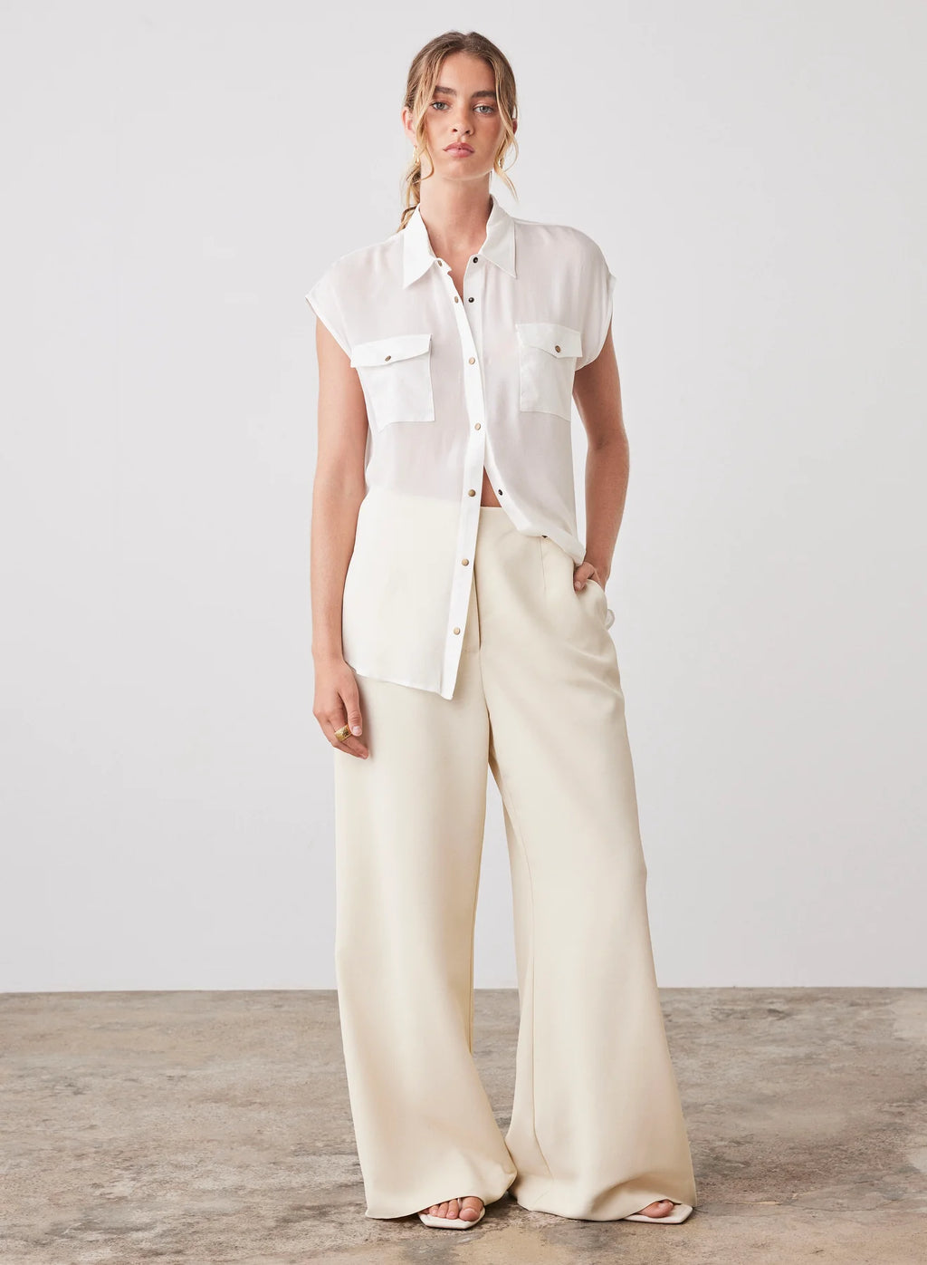 Breezy Shirt - Ivory