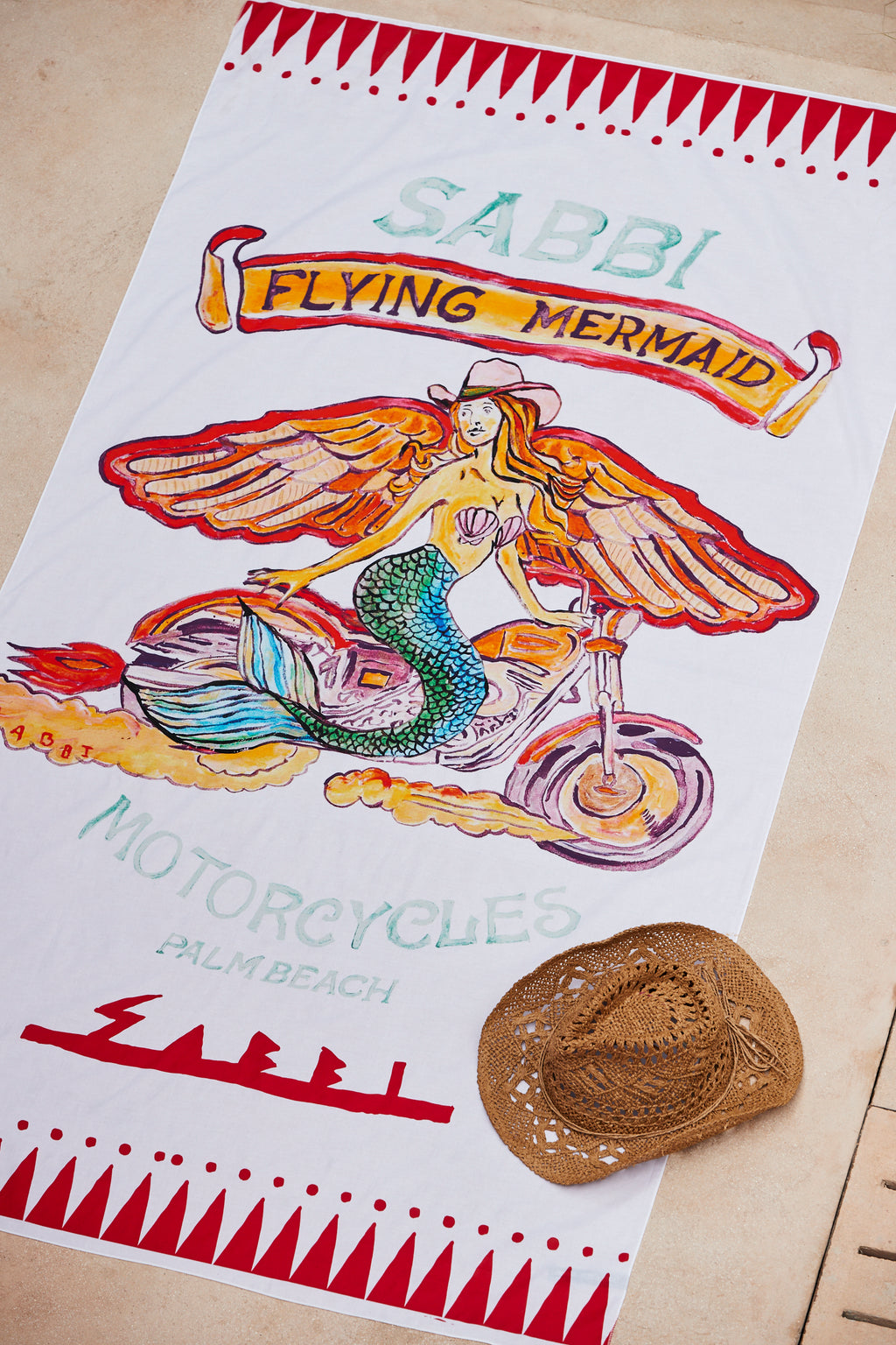 SABBI THAT'S A WRAP SARONG - FLYING MERMAID