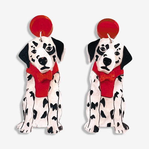 Dalmation Earrings