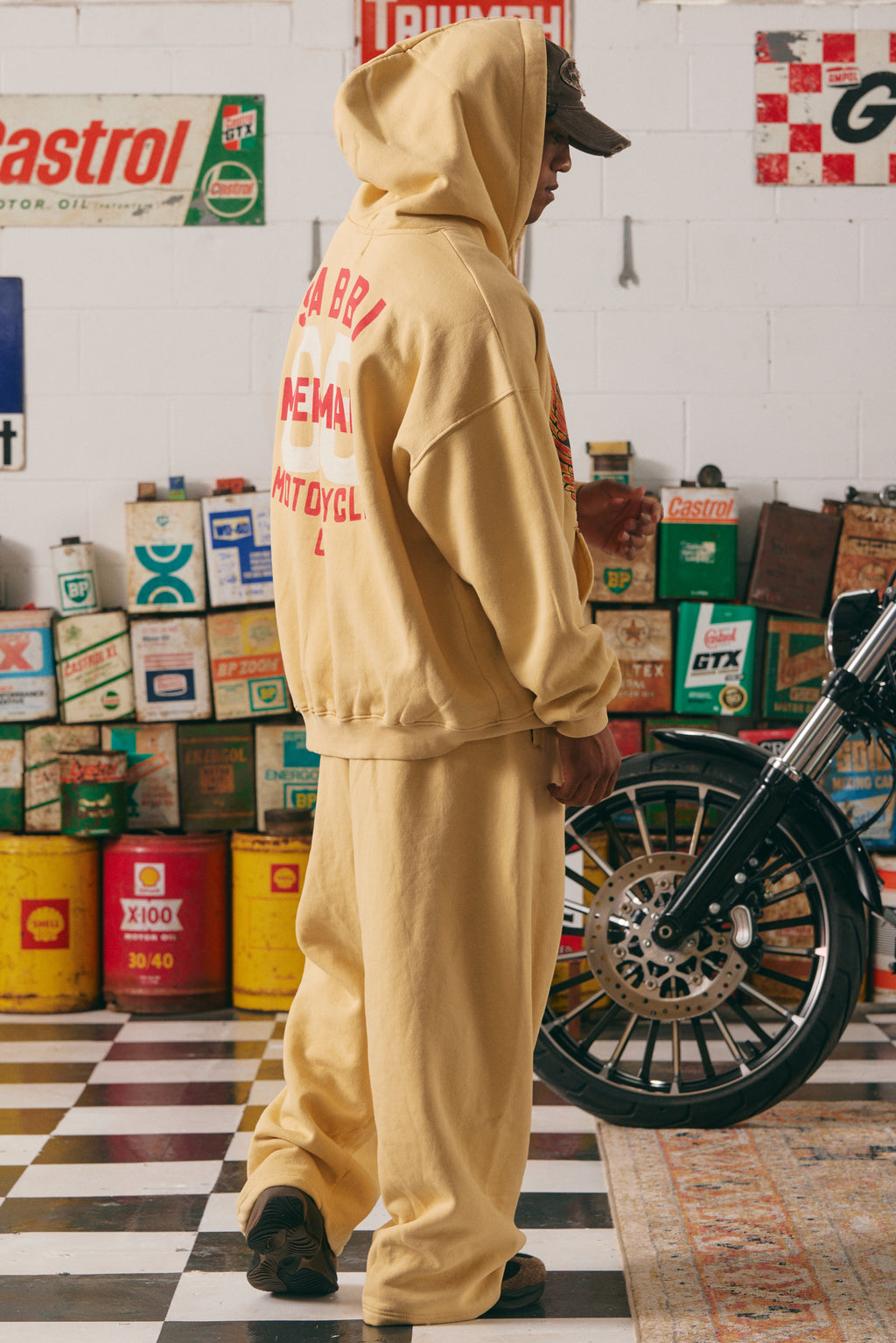 BIG BRENDA TRACK PANTS - YELLOW