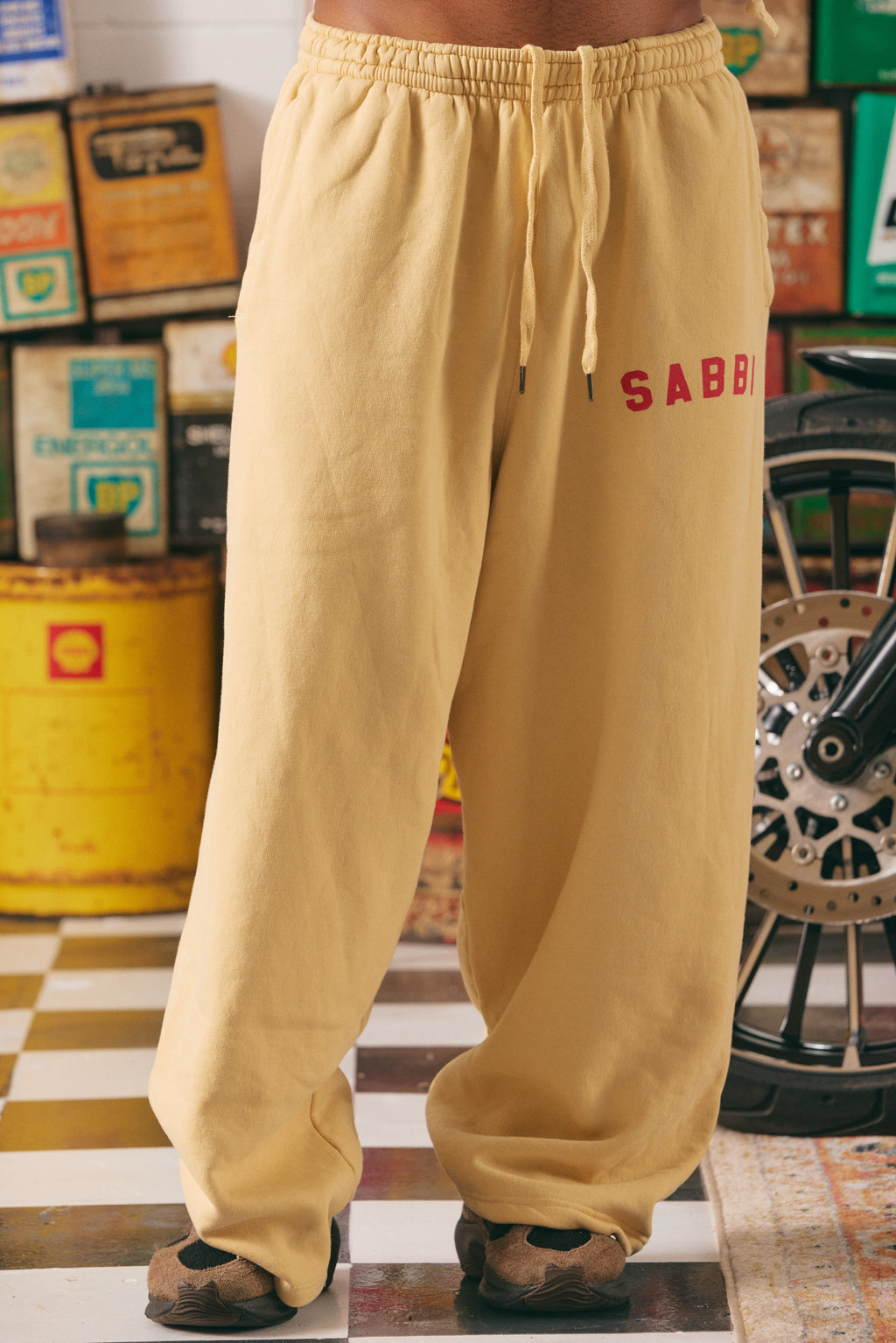 BIG BRENDA TRACK PANTS - YELLOW