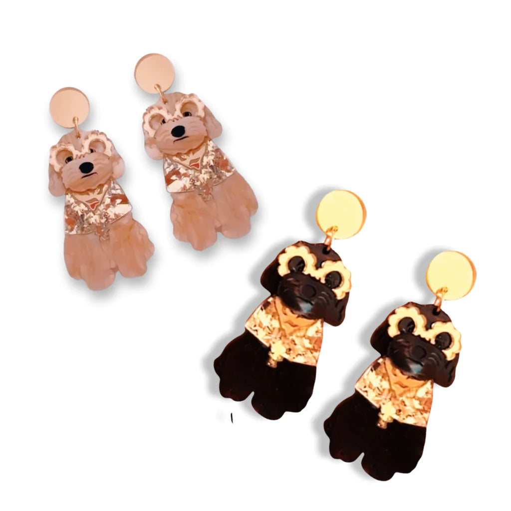 Cavoodle Dangles - Black