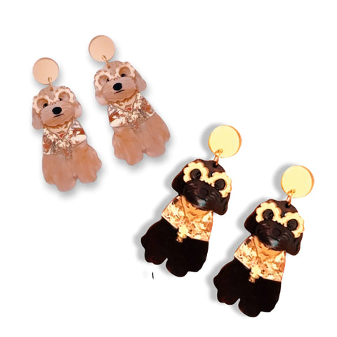 Cavoodle Dangles - Black