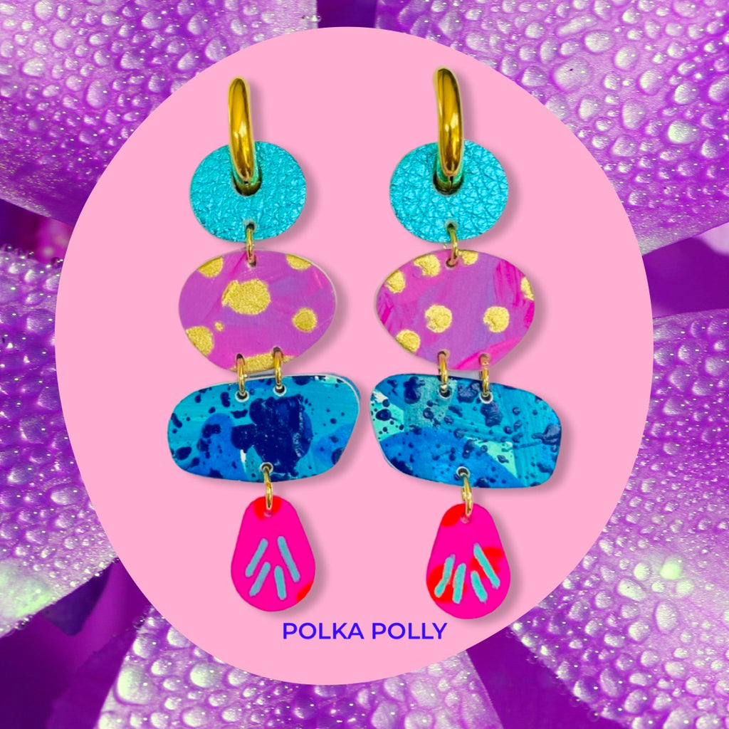 Neon Corals - Turquoise