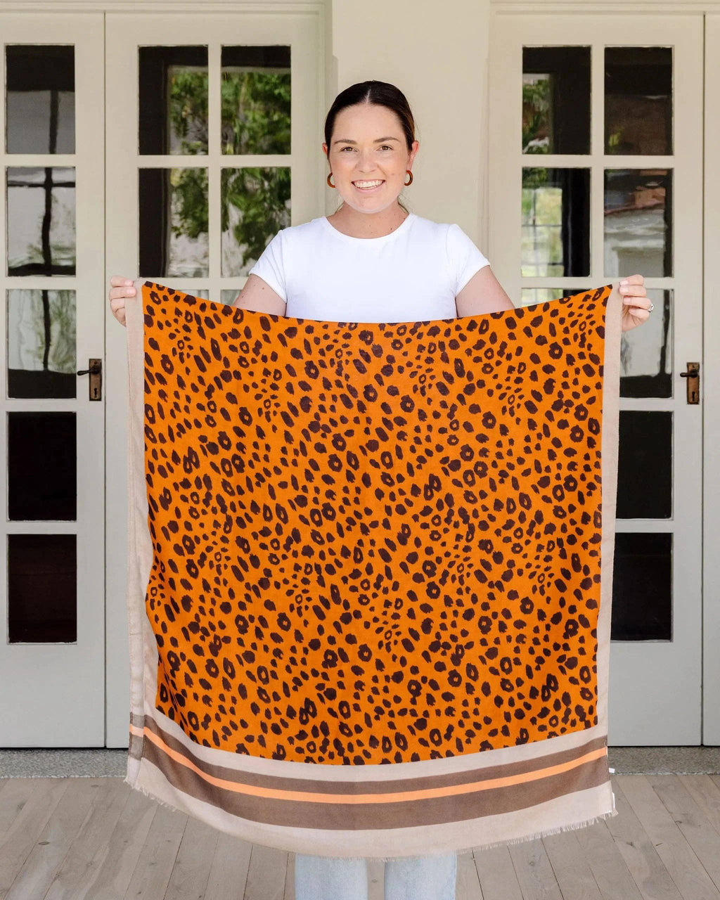 Estelle Leopard in Bronze