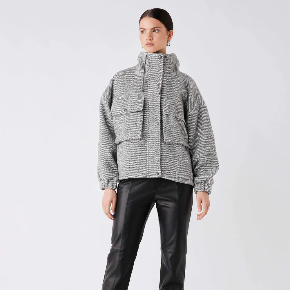 WEEKENDER JACKET - HERRINGBONE