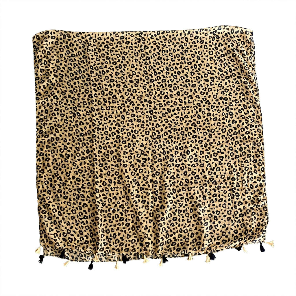 Gemma Animal Print Lightweight Scarf