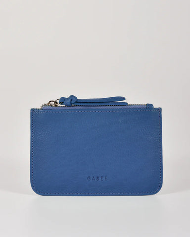 Gabee Village Soft Leather Purse - Indigo