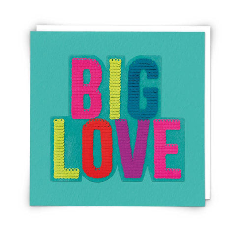 Big Love Reusable Sequin Patch