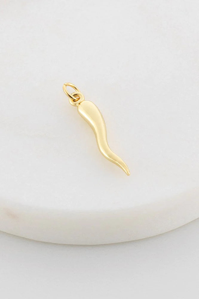 Cornicello Charm - Gold