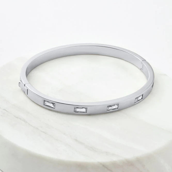Ebony Bracelet - Silver