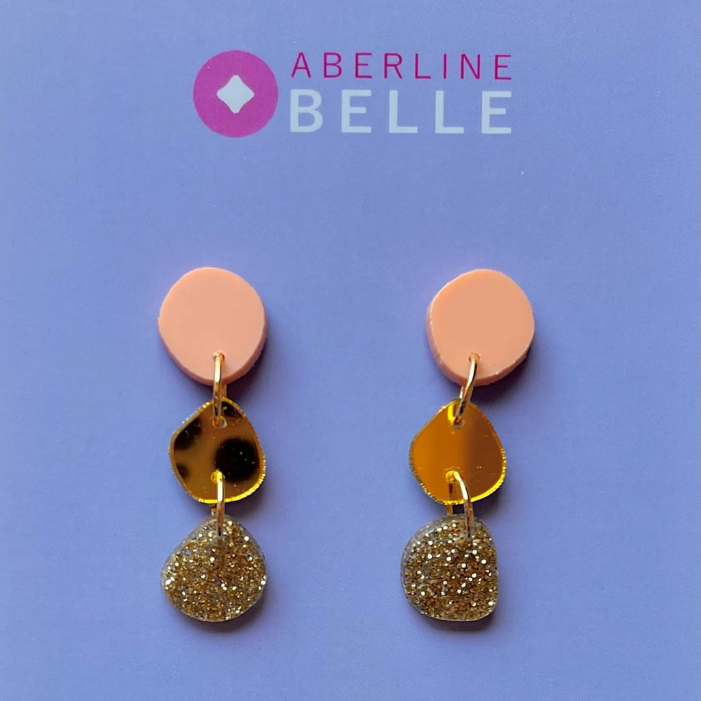 Multi Stone // Acrylics // Peach