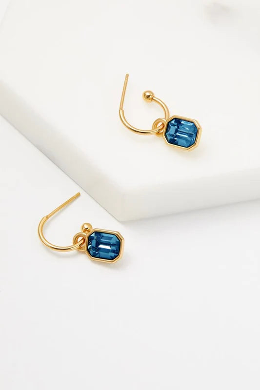 Leighton Earring - Navy