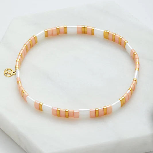 Tile Bracelet - PINK