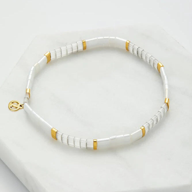 Tile Bracelet - Grey