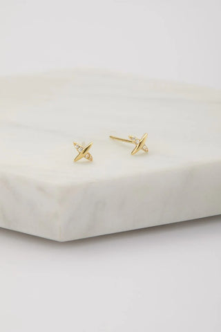 Olivia Stud Earring - Gold