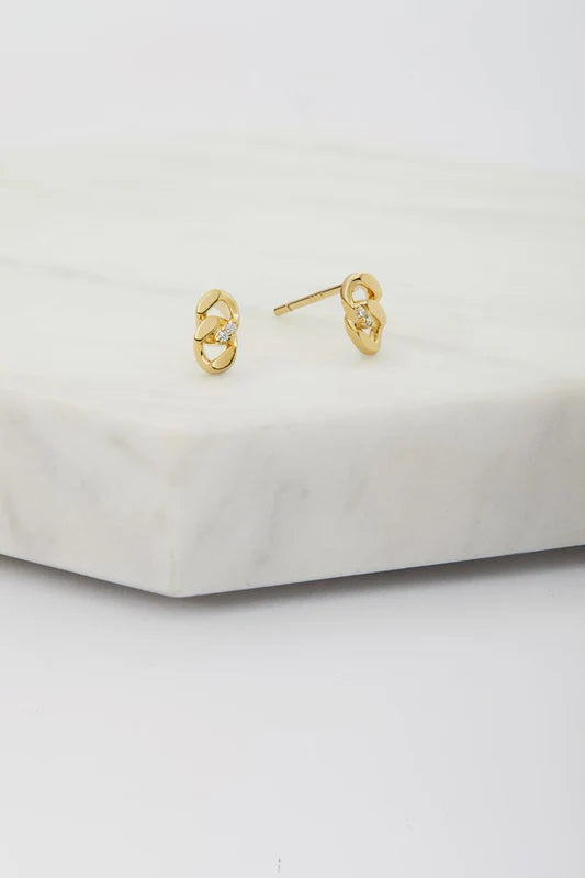 Grace Stud Earring - Gold