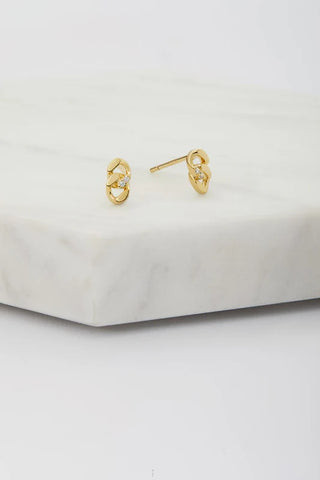 Grace Stud Earring - Gold
