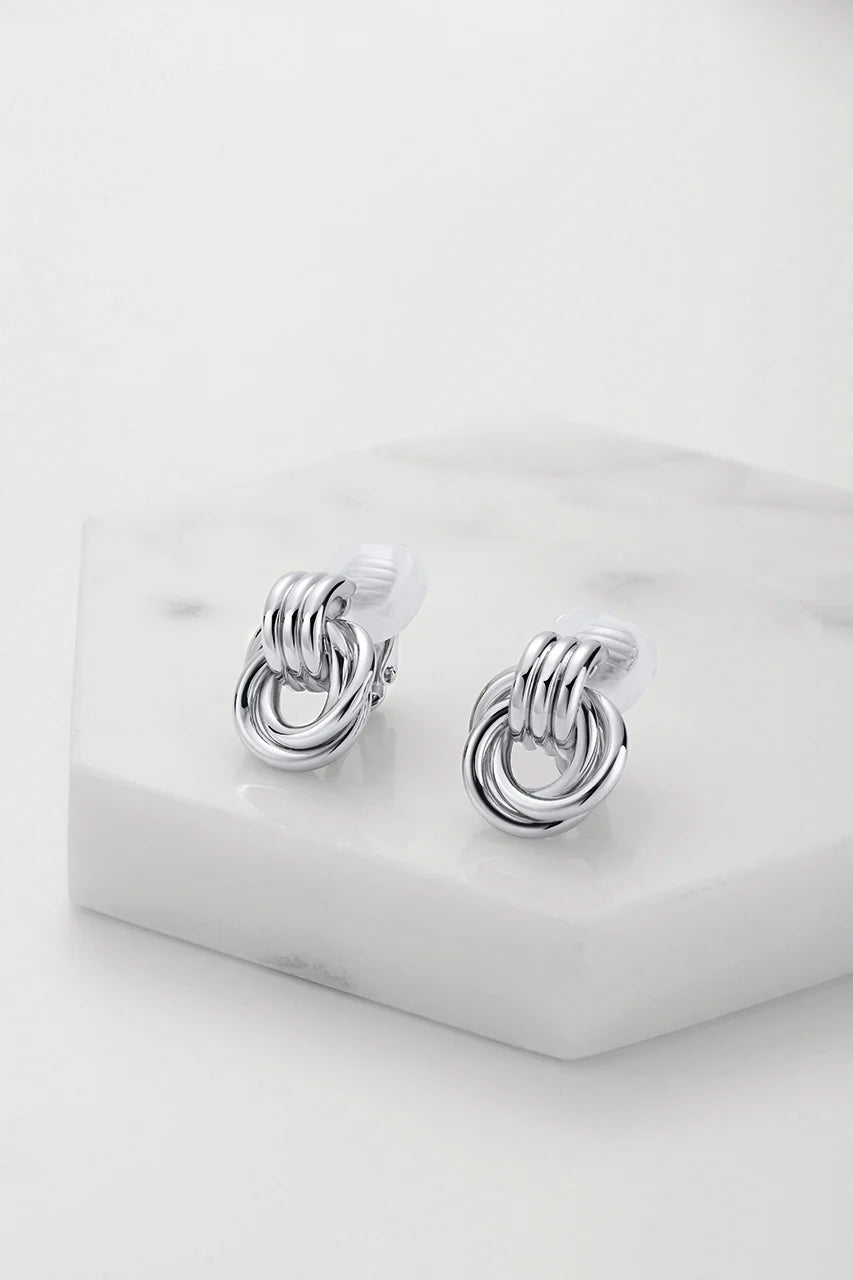 Poppy - Silver/Clip On