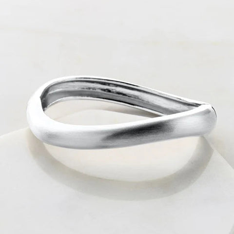 Nara Bracelet - Brushed Silver