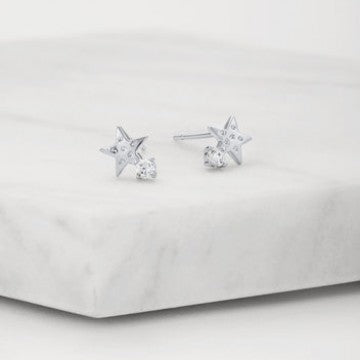Sophia Stud Earring - Silver