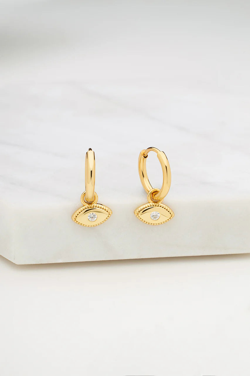 Evil Eye Earring - Gold