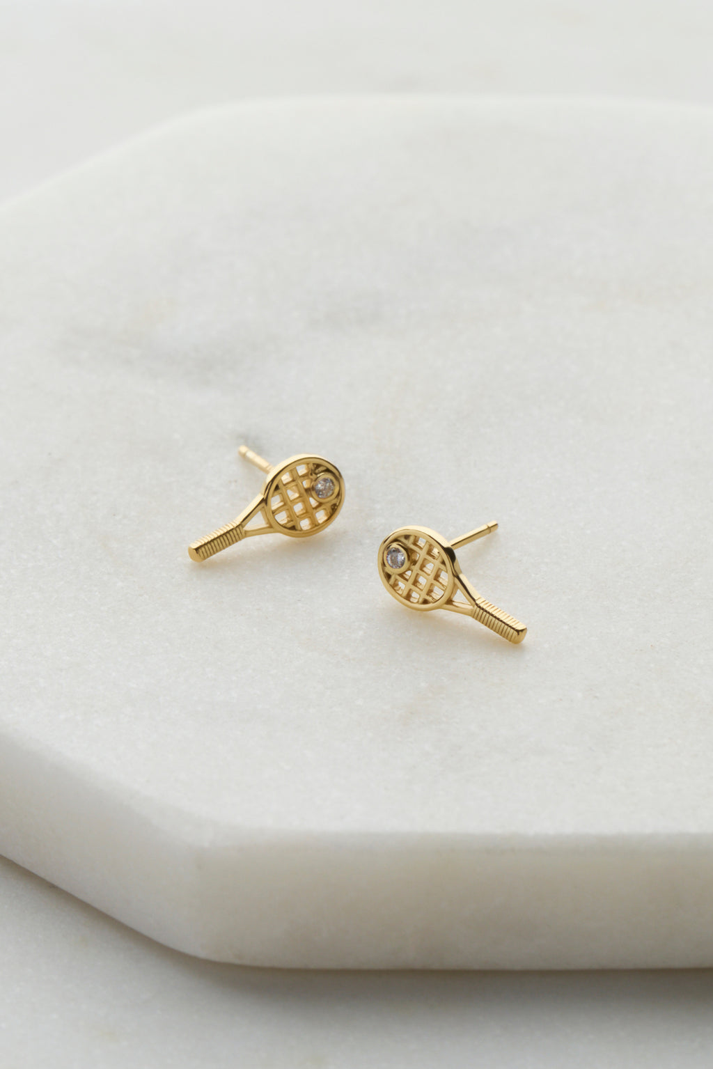 Tennis Stud - Gold