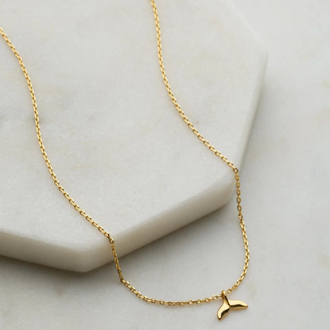 Ocean Mini Necklace - Gold