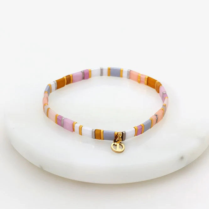 Tile Bracelet - Pastel