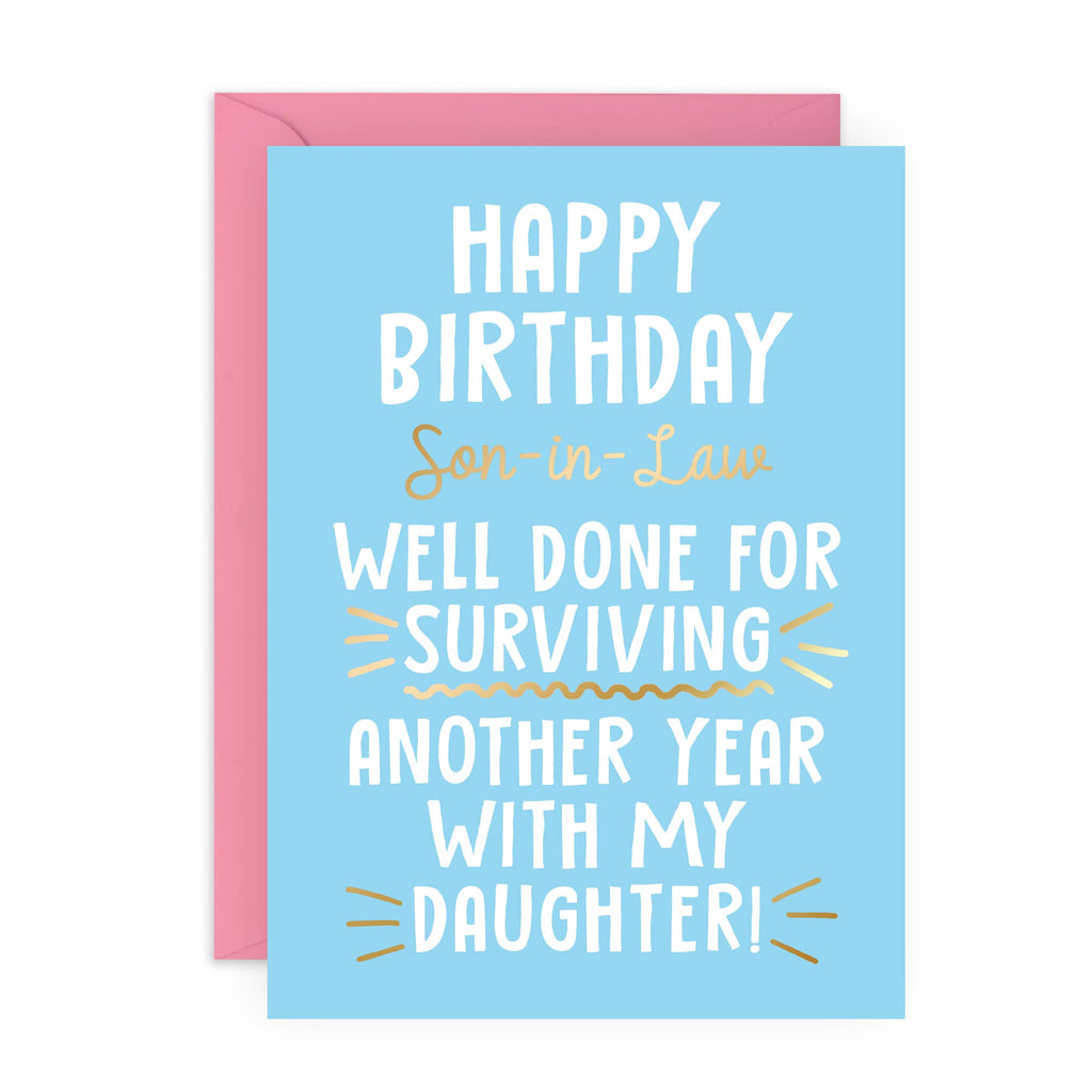 Happy birthday  SON-IN-LAW