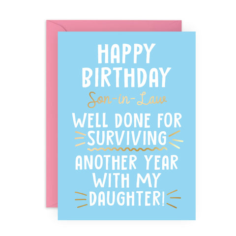 Happy birthday  SON-IN-LAW