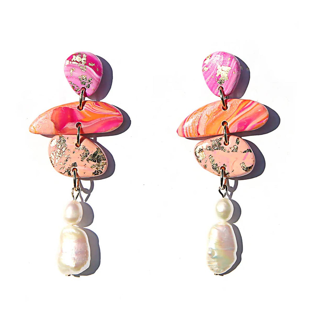 Coral Pebble Drops