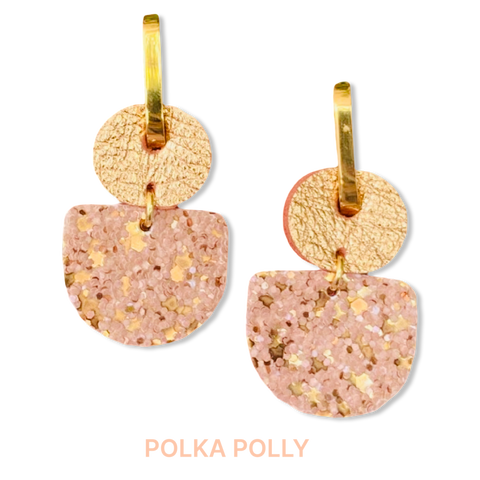 Dainty Hoops	- Copper Latte