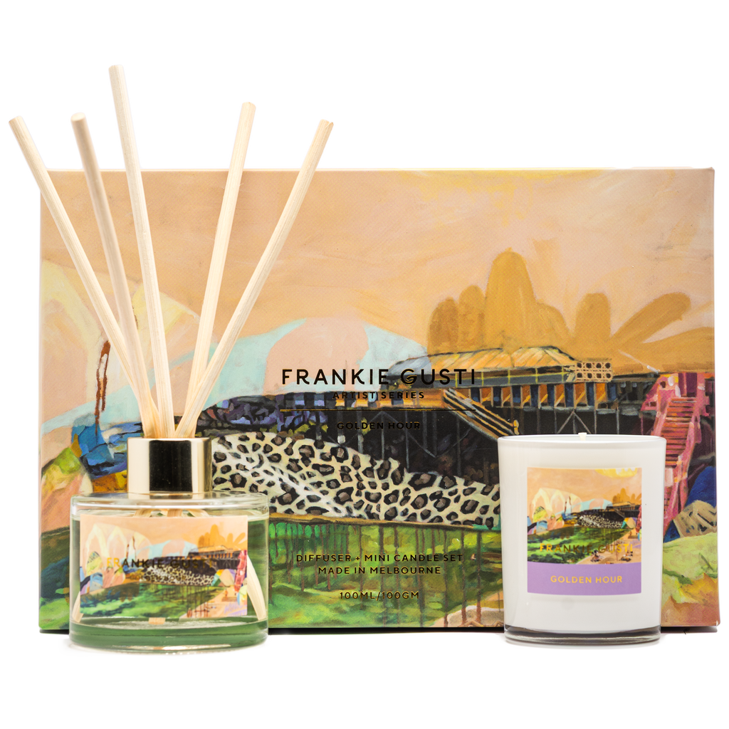HOLIDAY SERIES CANDLE & DIFFUSER DUO  | GOLDEN HOUR | GEORGIE WILSON