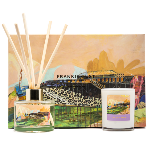 HOLIDAY SERIES CANDLE & DIFFUSER DUO  | GOLDEN HOUR | GEORGIE WILSON