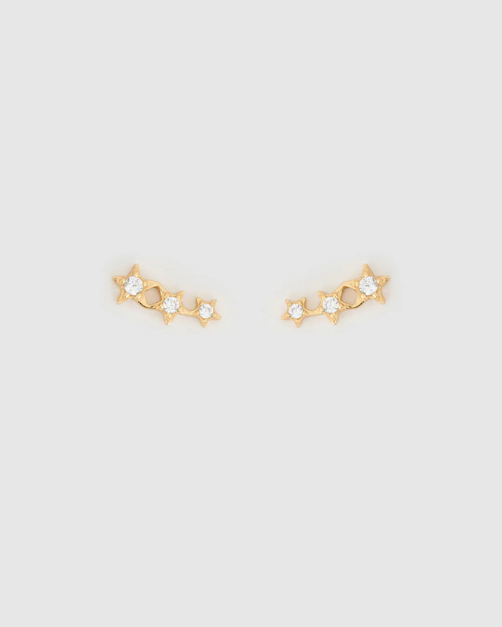 Astra Triple Star Earrings