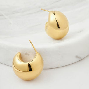 lookalike Gold Earrings Bottega Veneta
