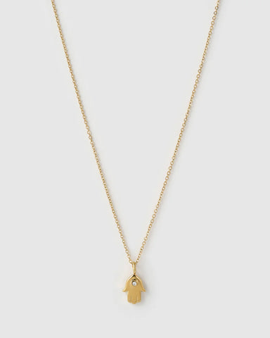 Chamsa Charm Gold Necklace