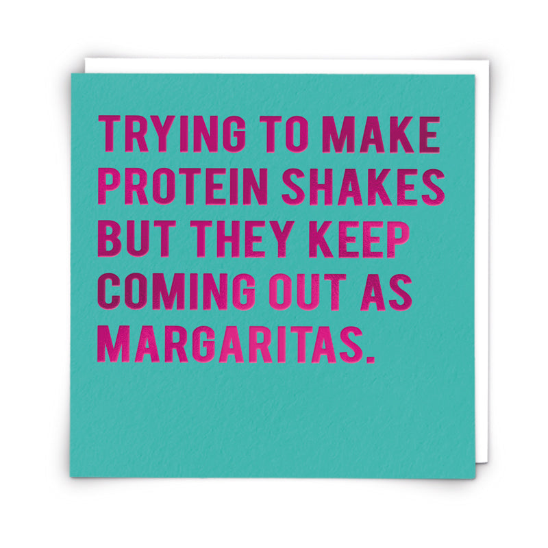 Trying to Make Protein Shakes