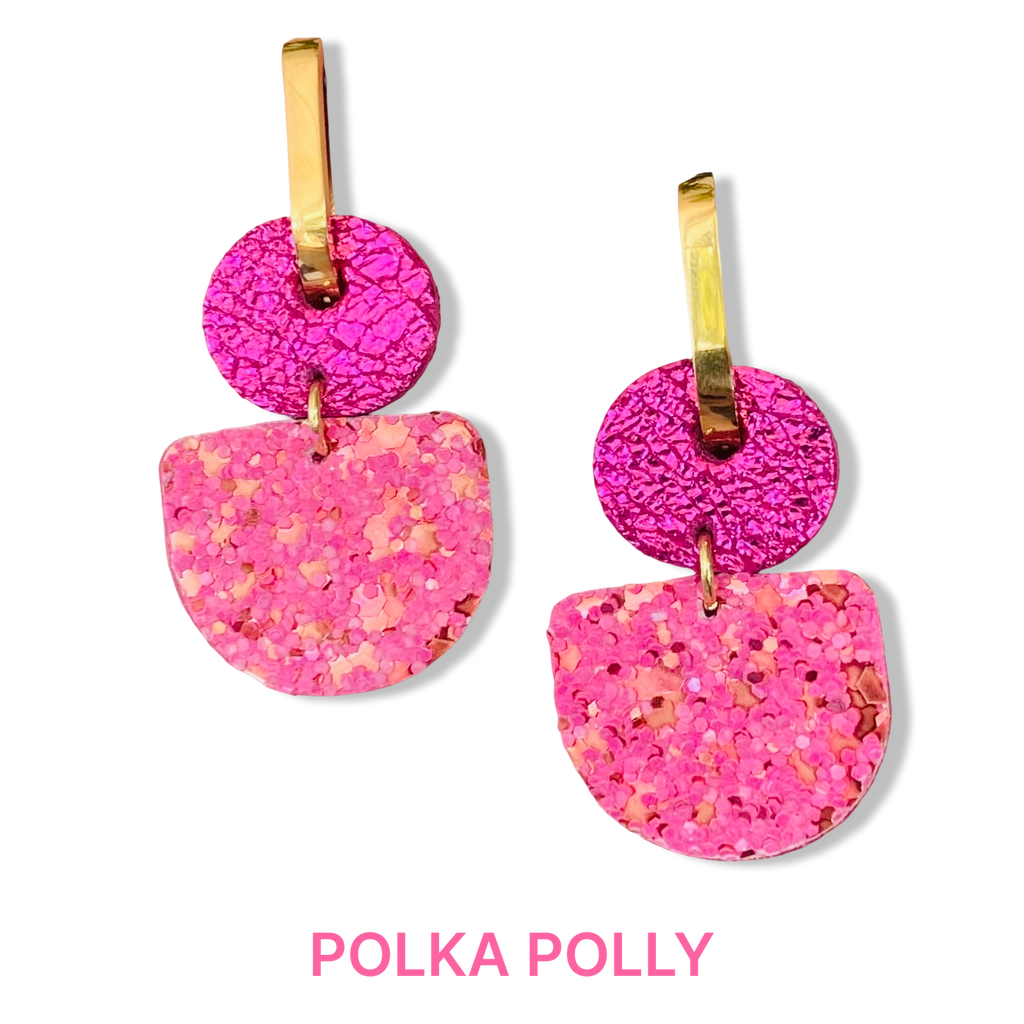 Dainty Hoops - Dusty Rose
