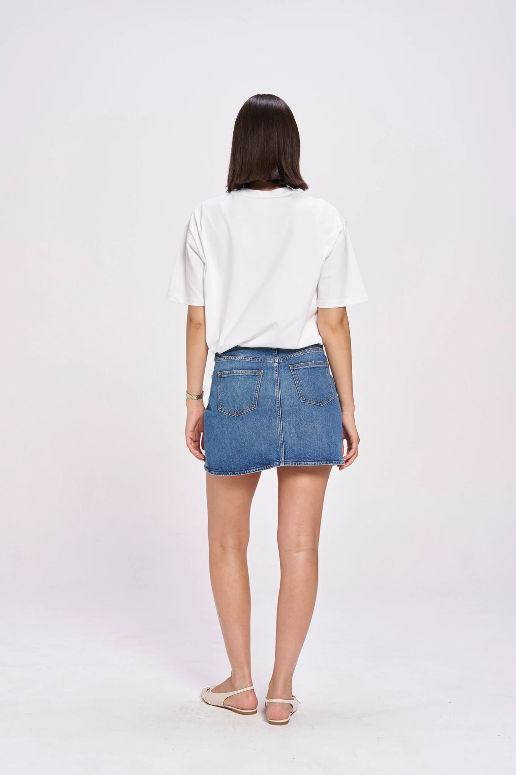BACK IN STOCK! Her Mess Oversized Tee - White