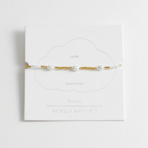 Pearl Station - Gold Amelia Bracelet