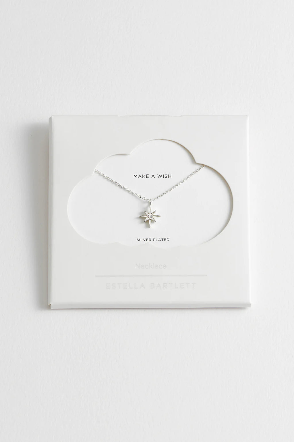 North Star Necklace - Silver Plated