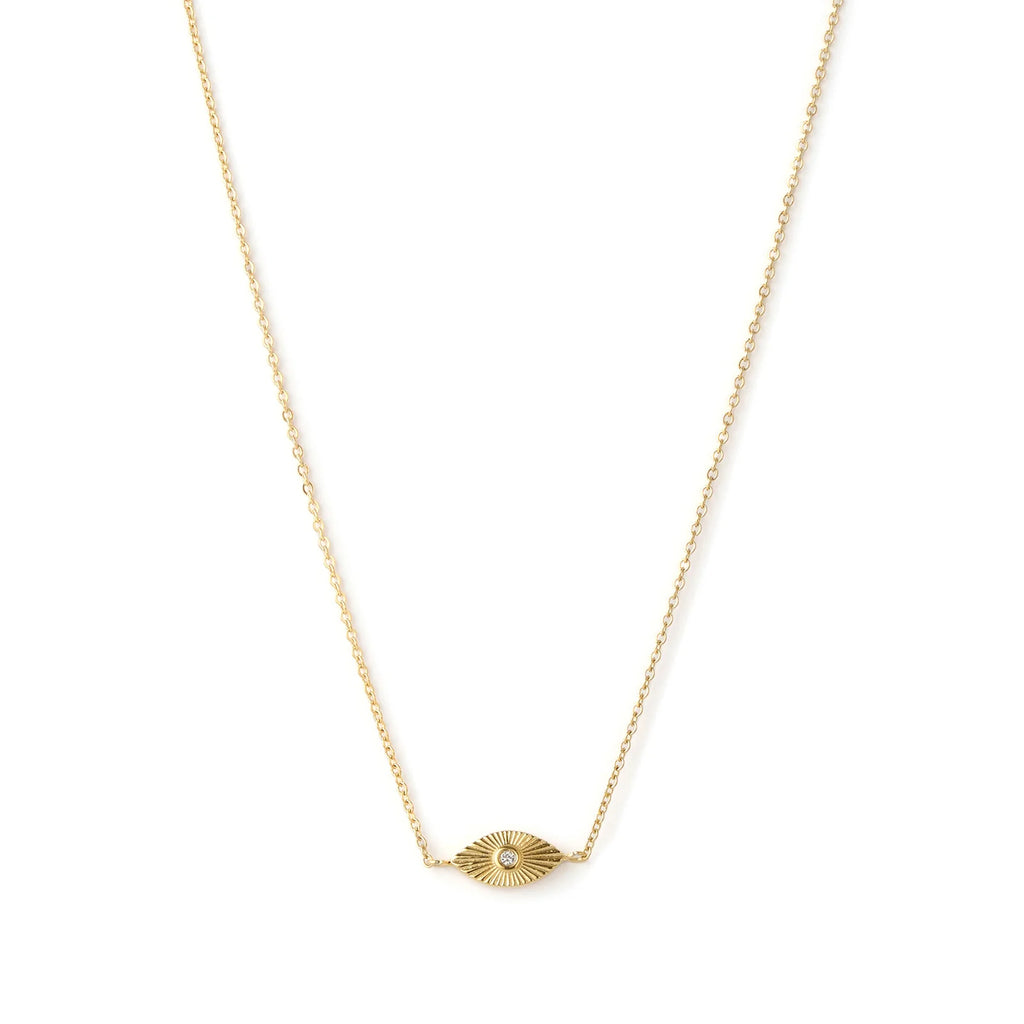 Evil Eye Gold Necklace