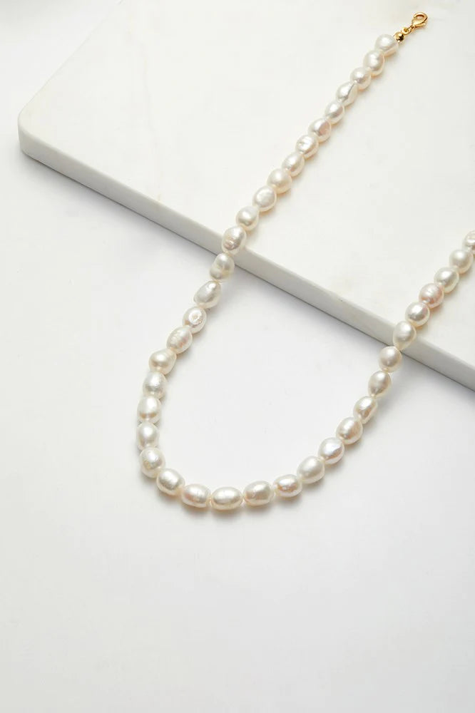 Floral Necklace - Gold