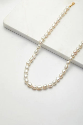 Floral Necklace - Gold