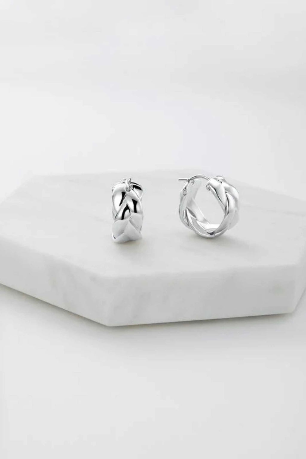 Gracie Hoop - Silver