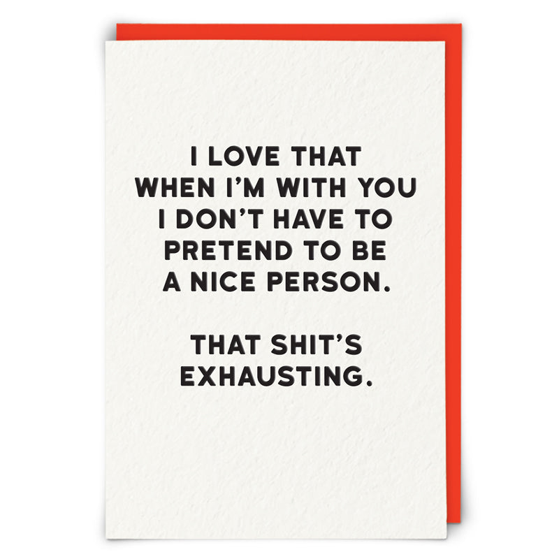 I Love That When...Exhausting